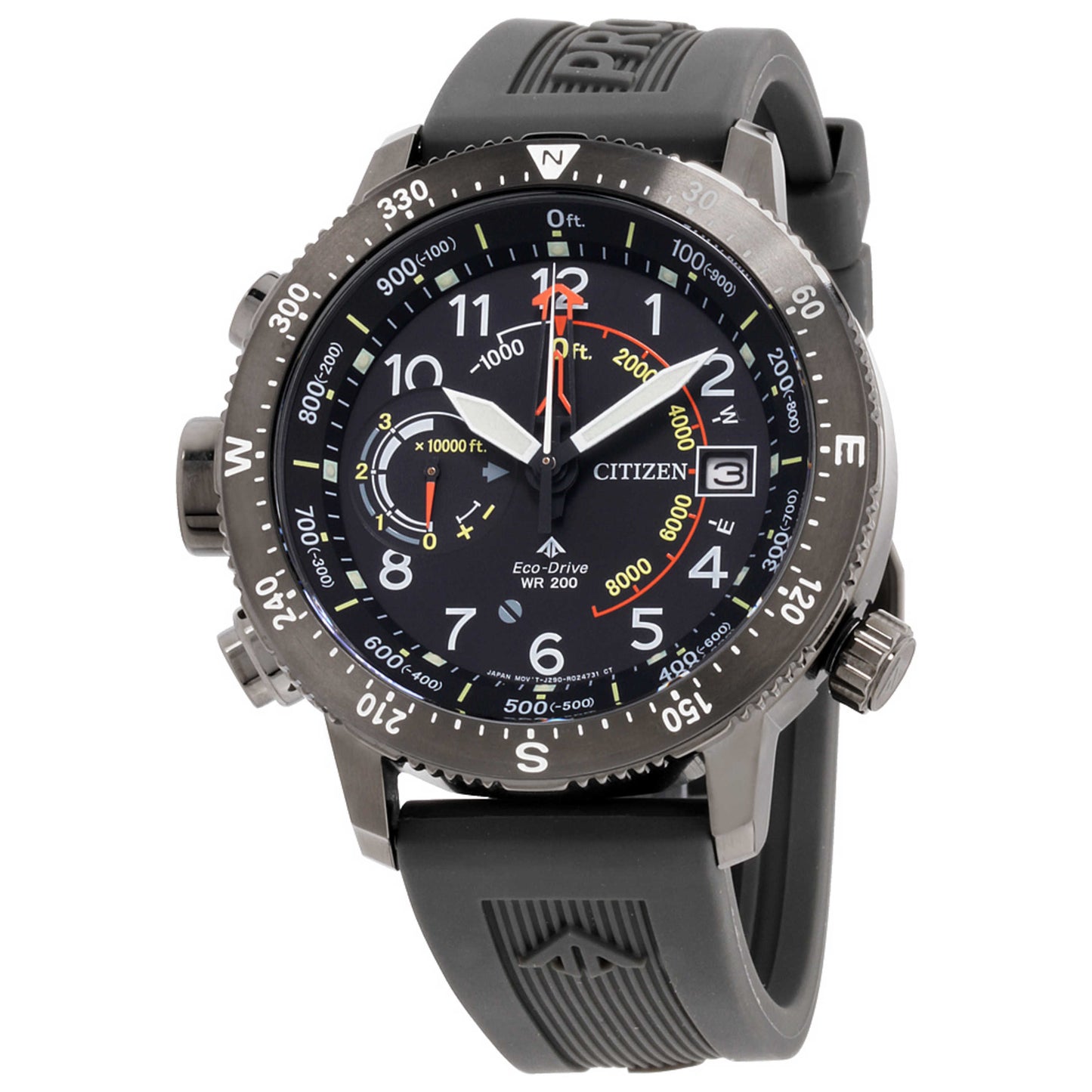 Front view of Citizen Promaster Men's Solar Powered Quartz Eco-Drive Watch BN5057-00E