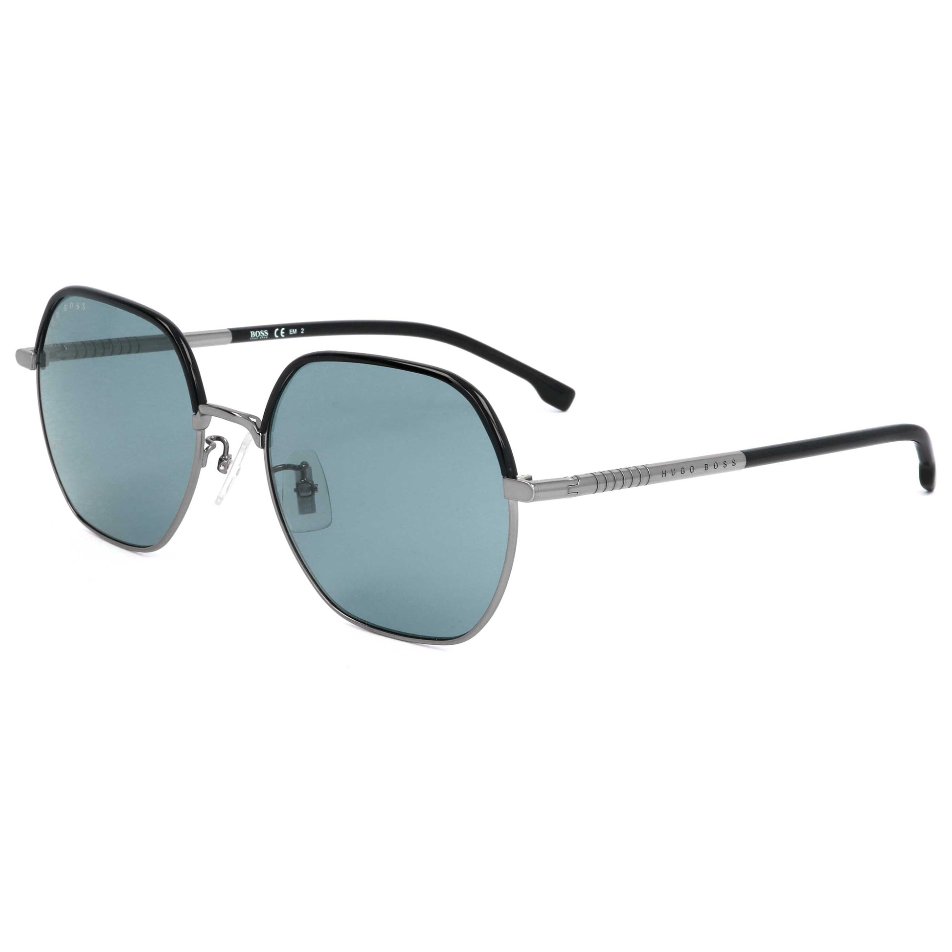 Front view of Hugo Boss Men's Sunglasses BOSS1107-F-S-KJ1-QT
