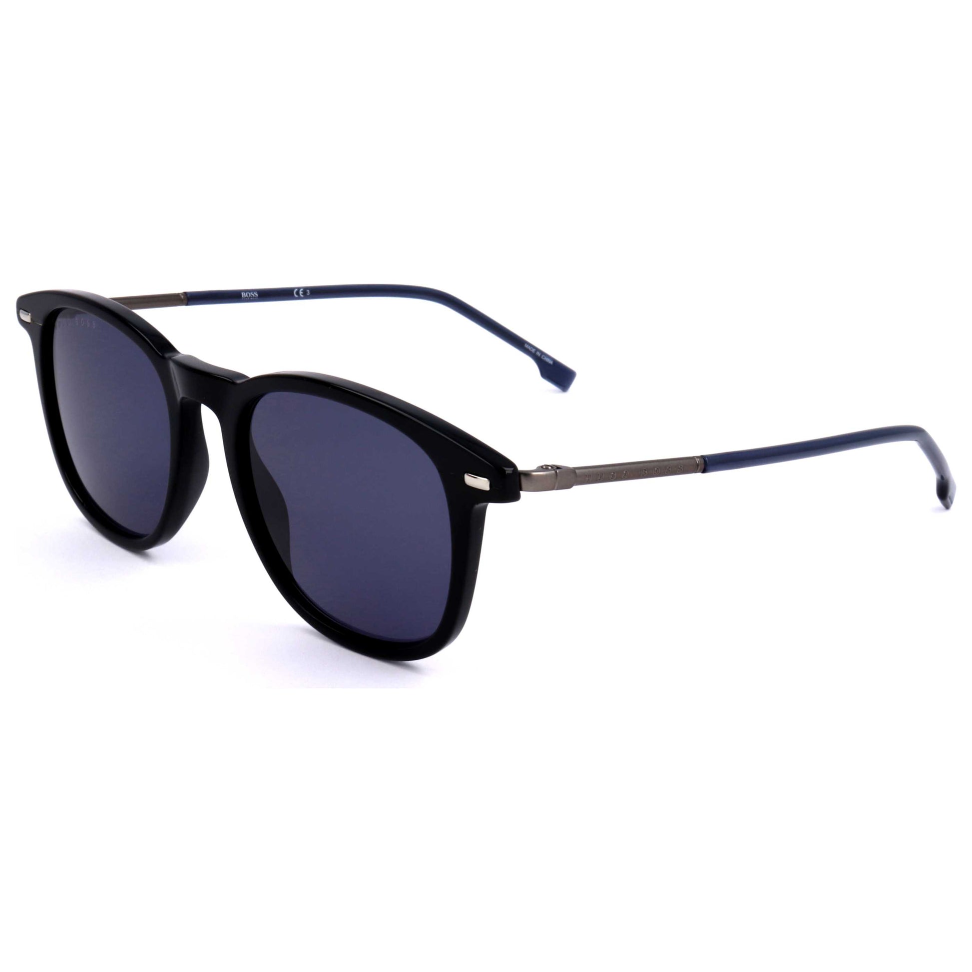 Front view of Hugo Boss Men's Sunglasses BOSS1121-S-807-KU