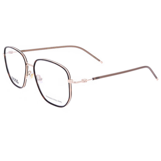 Front view of Hugo Boss Men's Eyeglasses BOSS1430-06J-53