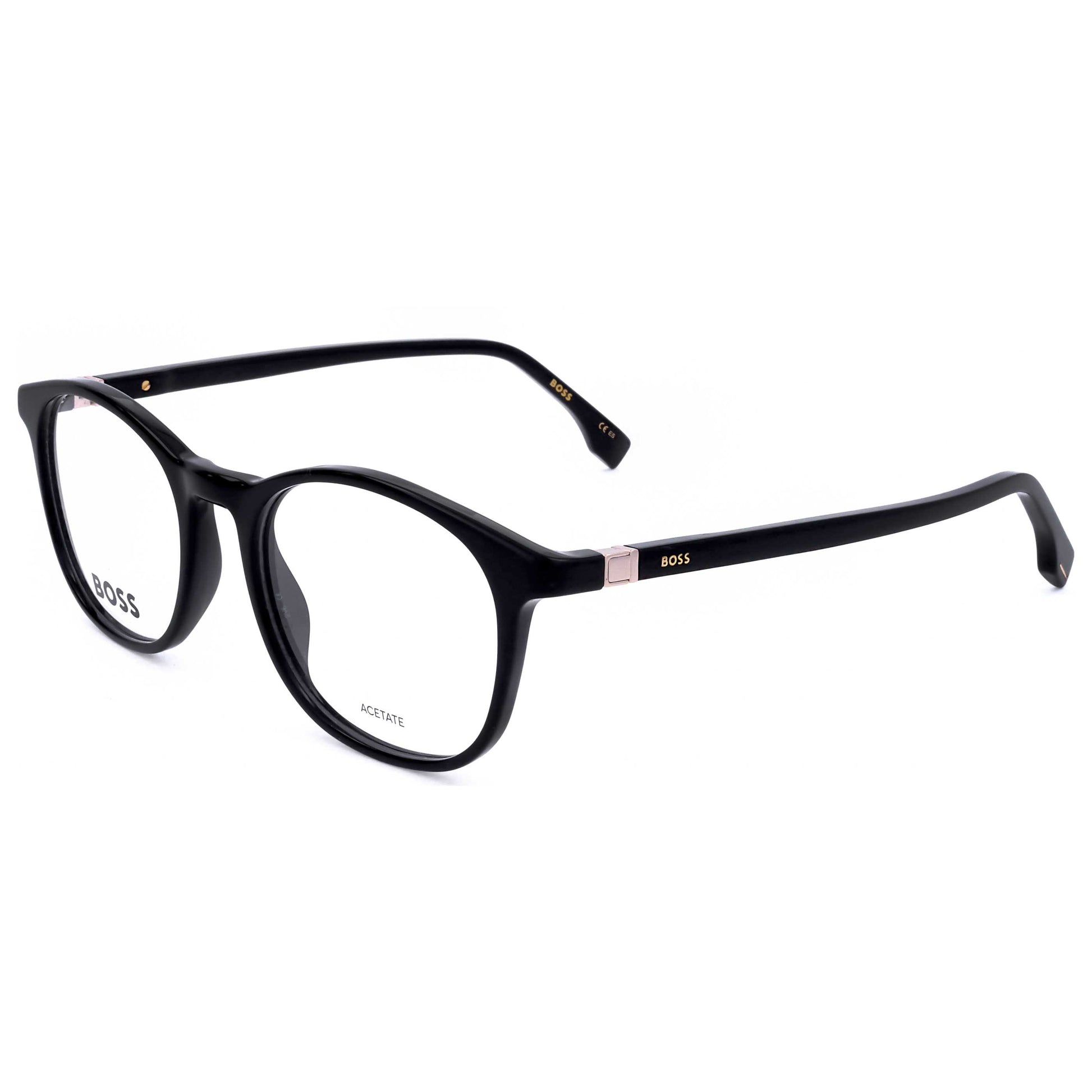 Front view of Hugo Boss Men's Eyeglasses BOSS1437-807-53