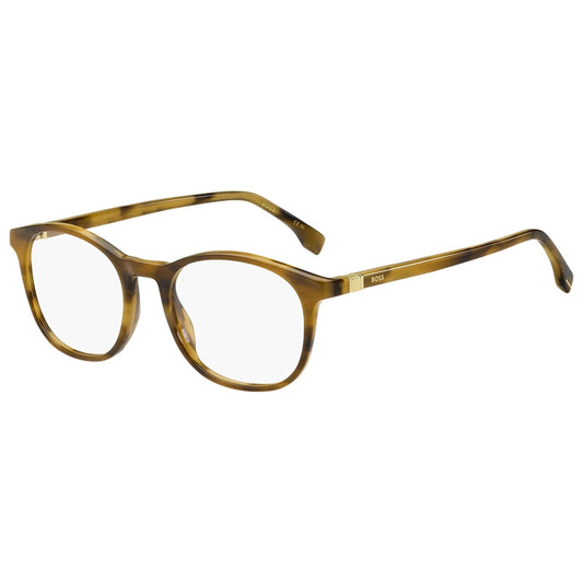 Front view of Hugo Boss Men's Eyeglasses BOSS1437-T5U-53