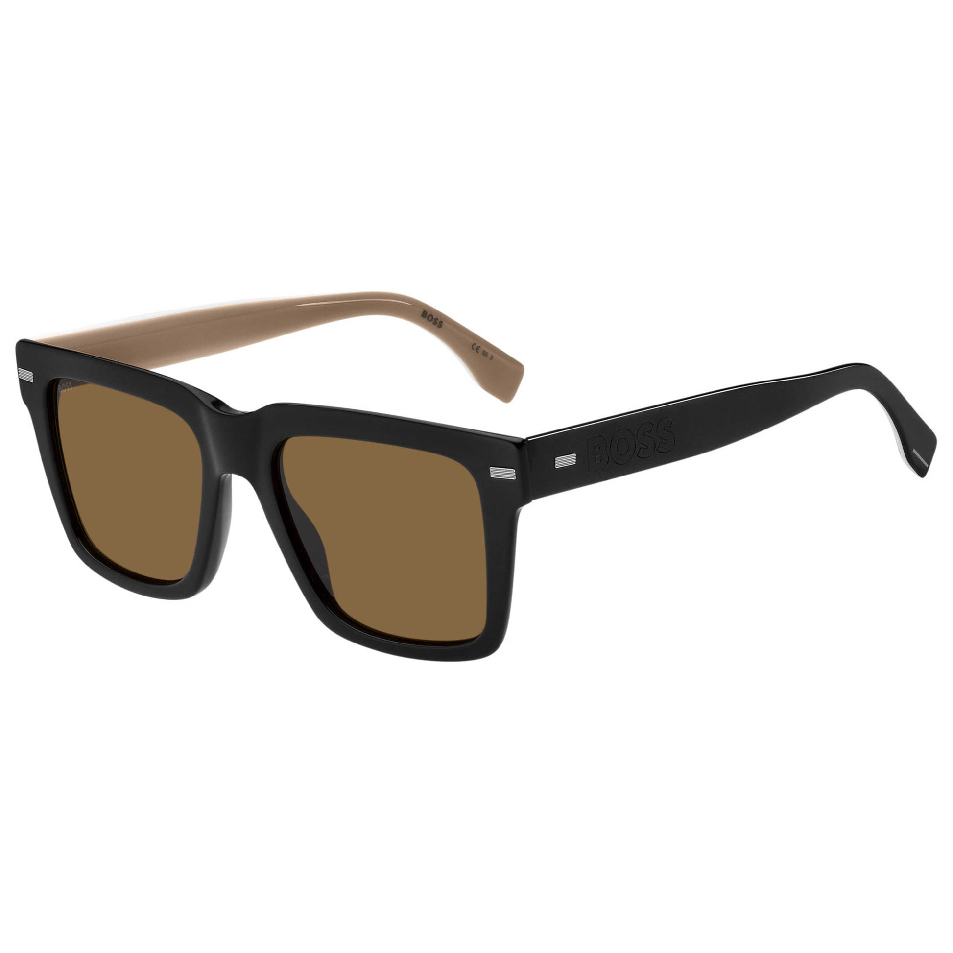 Front view of Hugo Boss Fashion Men's Sunglasses BOSS1442S-0SDK-70