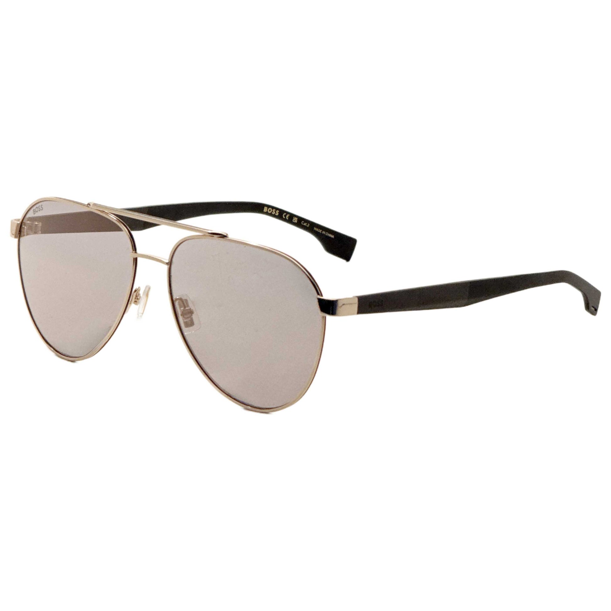 Front view of Hugo Boss Men's Sunglasses BOSS1485-S-RHL-60