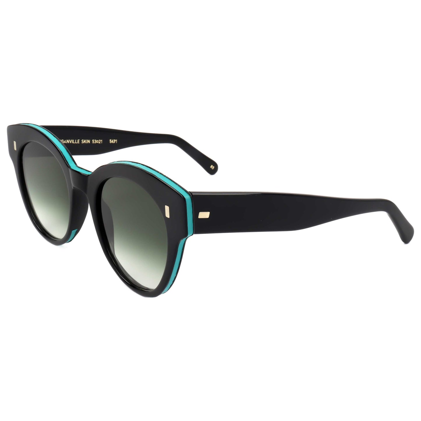 Front view of L.G.R. Women's Sunglasses BOUGANVILLE-SKIN-BLU-53