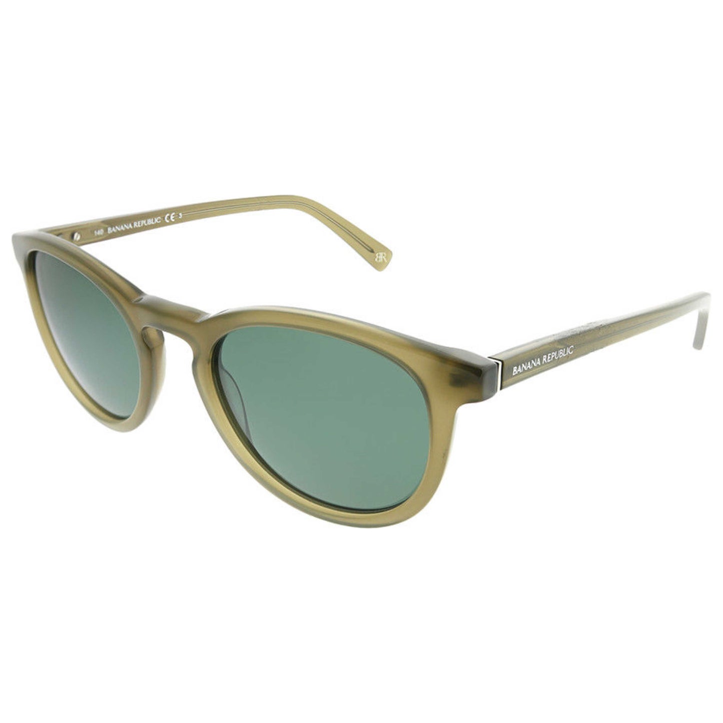Front view of Banana Republic Johnny Unisex Sunglasses BP-Johnny-YL3-QT