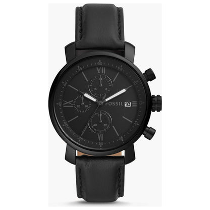 Front view of Fossil Rhett Men's Quartz Watch BQ1703