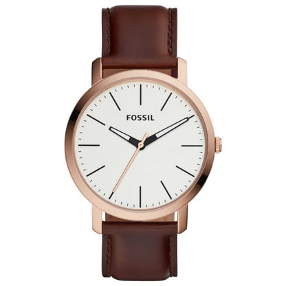 Front view of Fossil Luther Women's Quartz Watch BQ2371