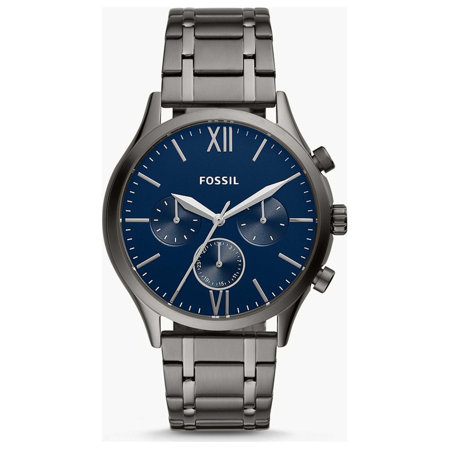 Front view of Fossil Fenmore Men's Quartz Watch BQ2401