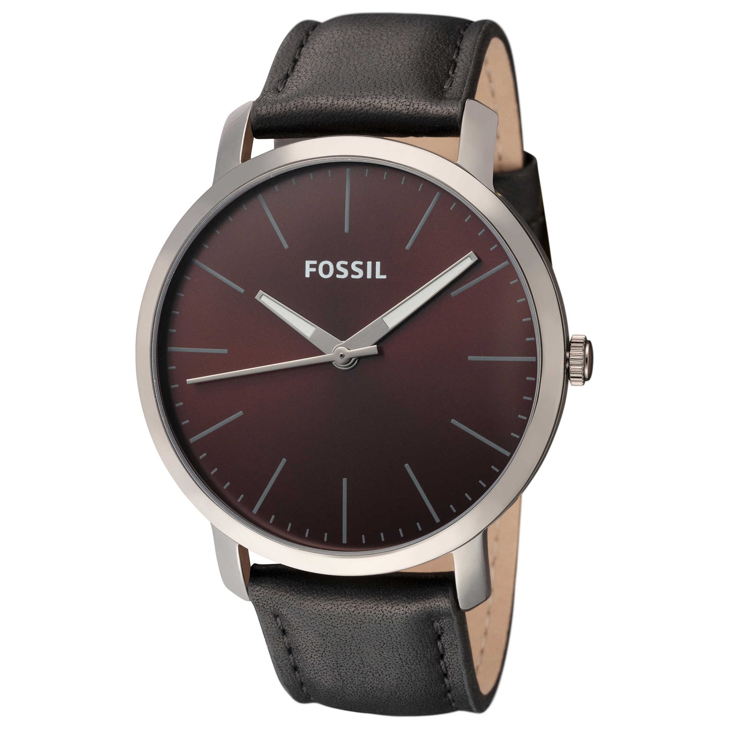 Front view of Fossil Luther Men's Quartz Watch BQ2476