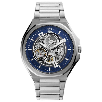 Front view of Fossil Evanston Men's Automatic Watch BQ2620