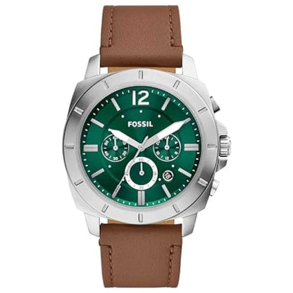 Front view of Fossil Privateer Men's Quartz Watch BQ2821