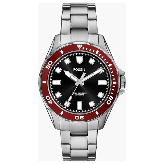 Front view of Fossil Dalton Men's Quartz Watch BQ2896