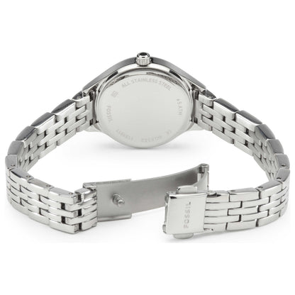 Back view of Fossil Suitor Mini Women's Quartz Watch BQ3332