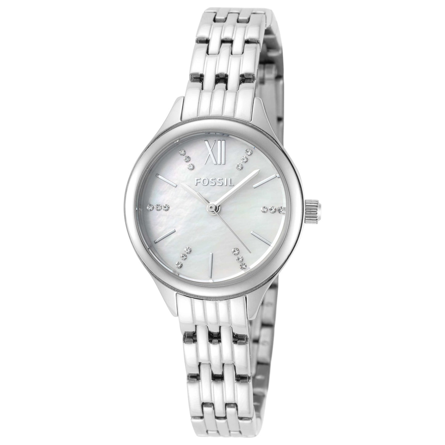 Front view of Fossil Suitor Mini Women's Quartz Watch BQ3332