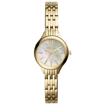 Front view of Fossil Suitor Mini Women's Quartz Watch BQ3334