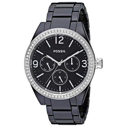 Front view of Fossil Caleigh Men's Quartz Watch BQ3342