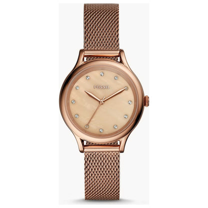 Front view of Fossil Laney Women's Quartz Watch BQ3392