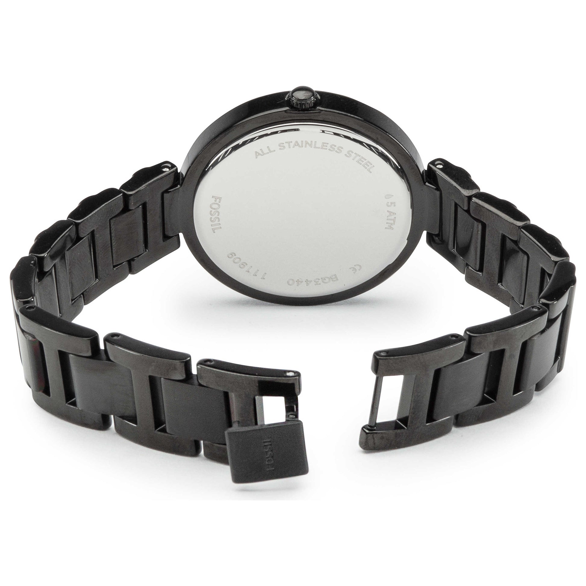 Back view of Fossil Karli Women's Quartz Watch BQ3440