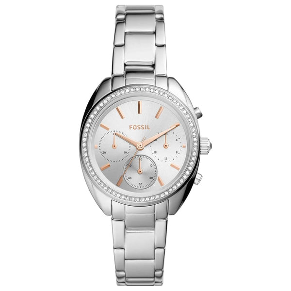 【30周年記念モデル】FOSSIL WATER WATCH レディース Fossil Blue Women Watch Silver Gold Stainless Steel 50m