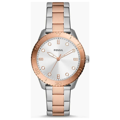 Front view of Fossil Dayle Women's Quartz Watch BQ3887