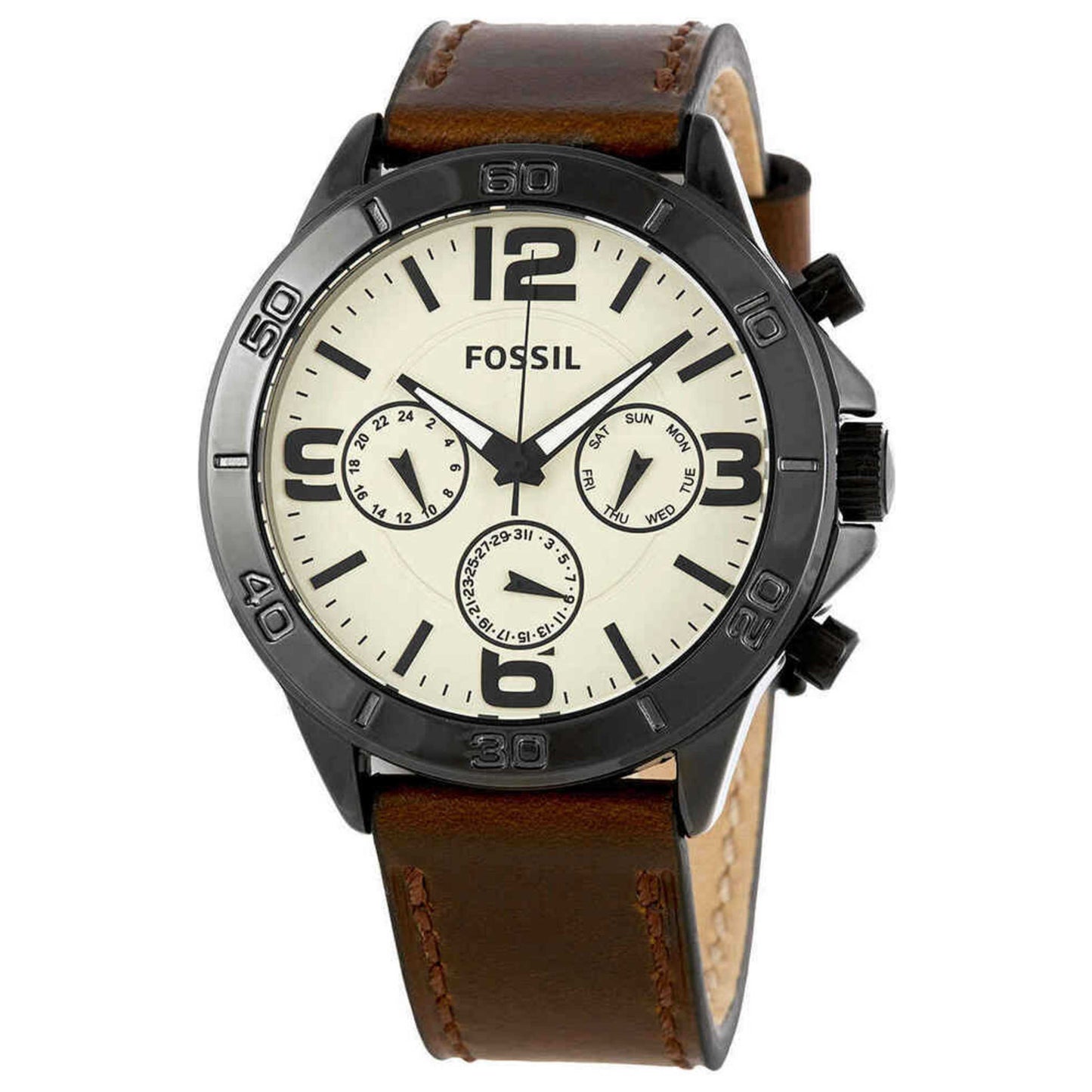 Front view of Fossil Classic Men's Quartz Watch BQ7014