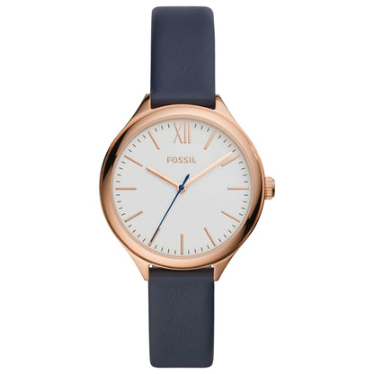 Front view of Fossil Suitor Women's Quartz Watch BQ8001