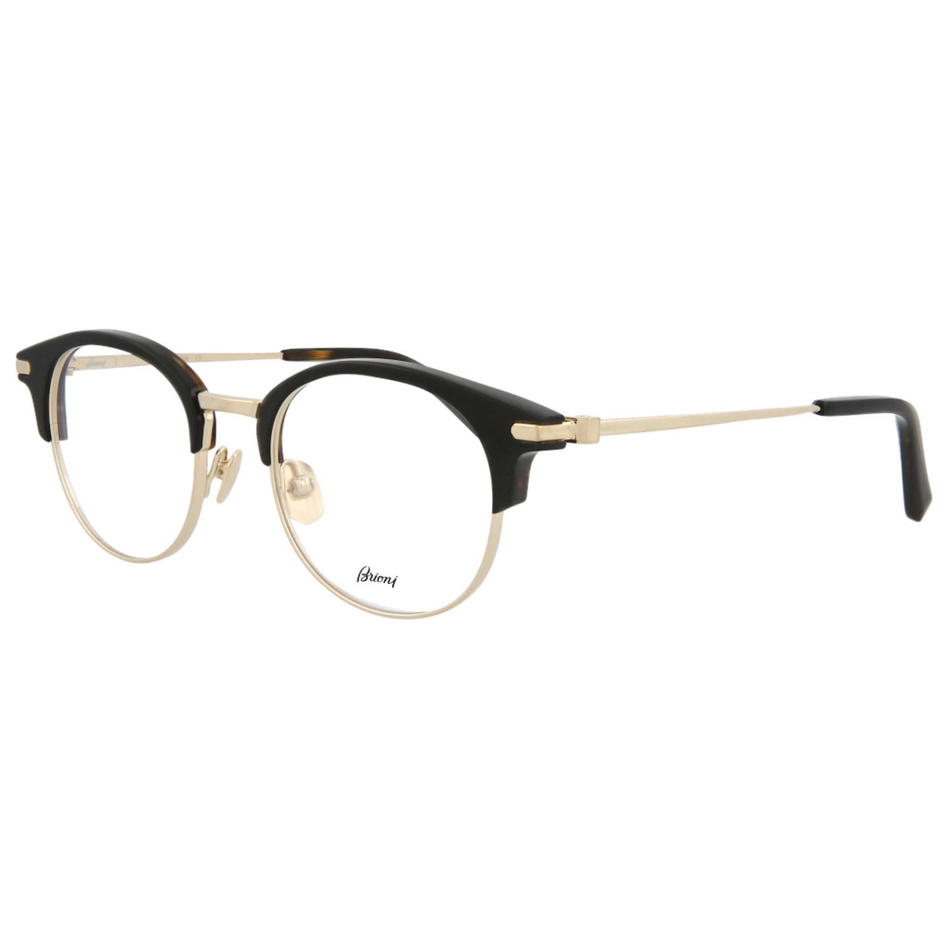 Front view of Brioni Novelty Men's Opticals BR0008O-30000504-001