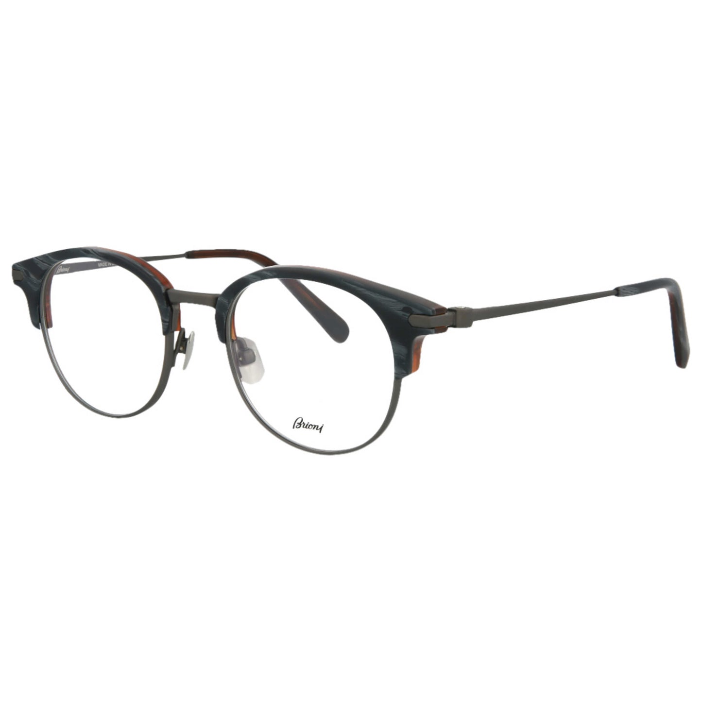 Front view of Brioni Novelty Men's Opticals BR0008O-30000504-003