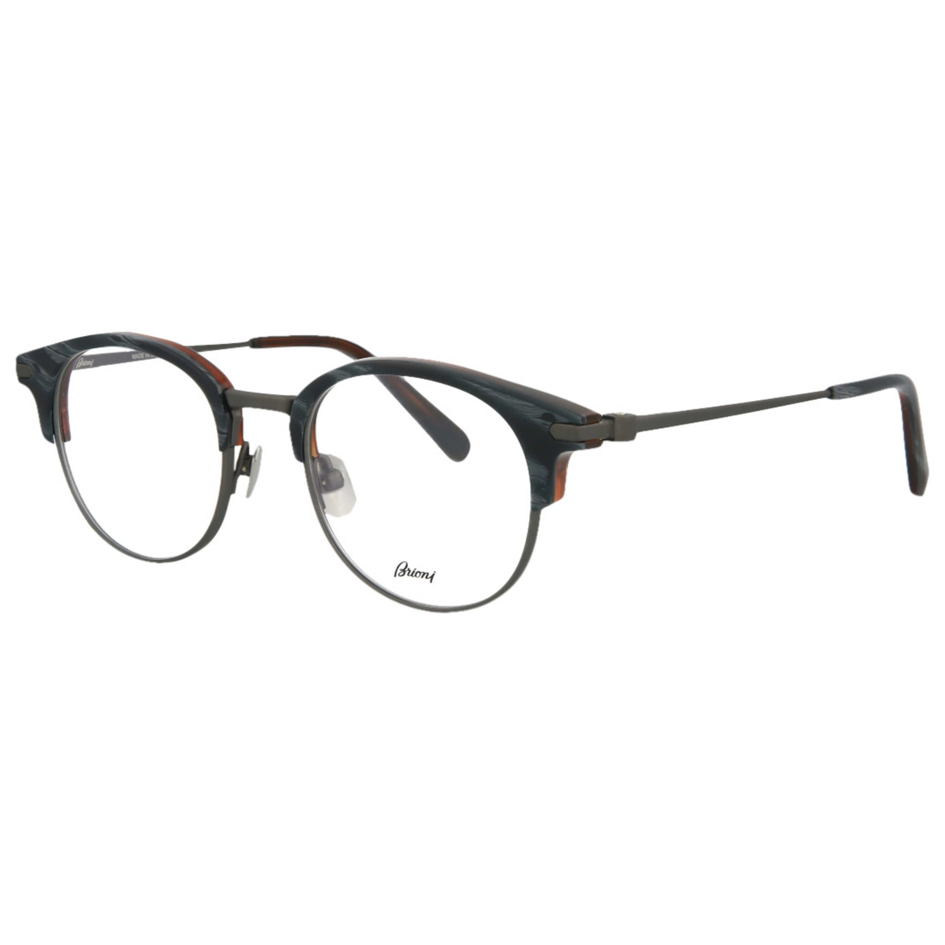 Front view of Brioni Novelty Men's Opticals BR0008O-30000504-003