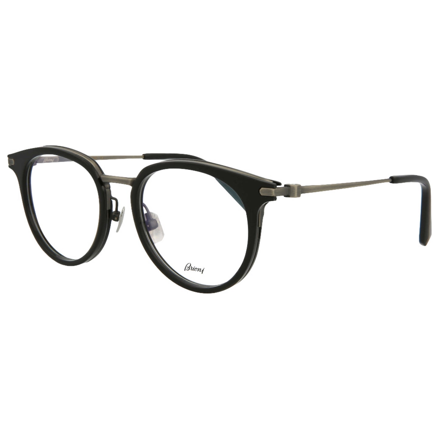Front view of Brioni Novelty Men's Opticals BR0009O-30000772-001