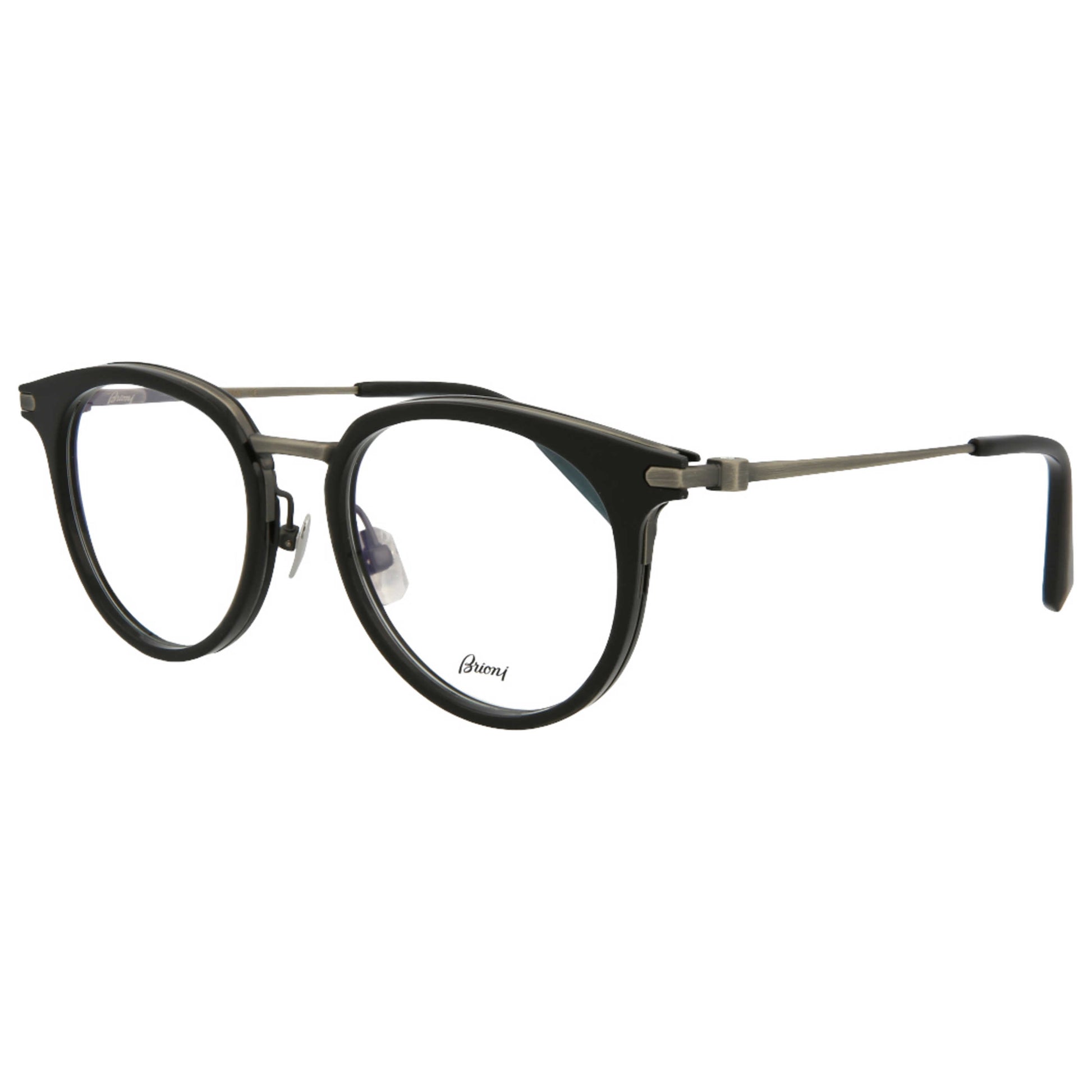 Front view of Brioni Novelty Men's Opticals BR0009O-30000772-001