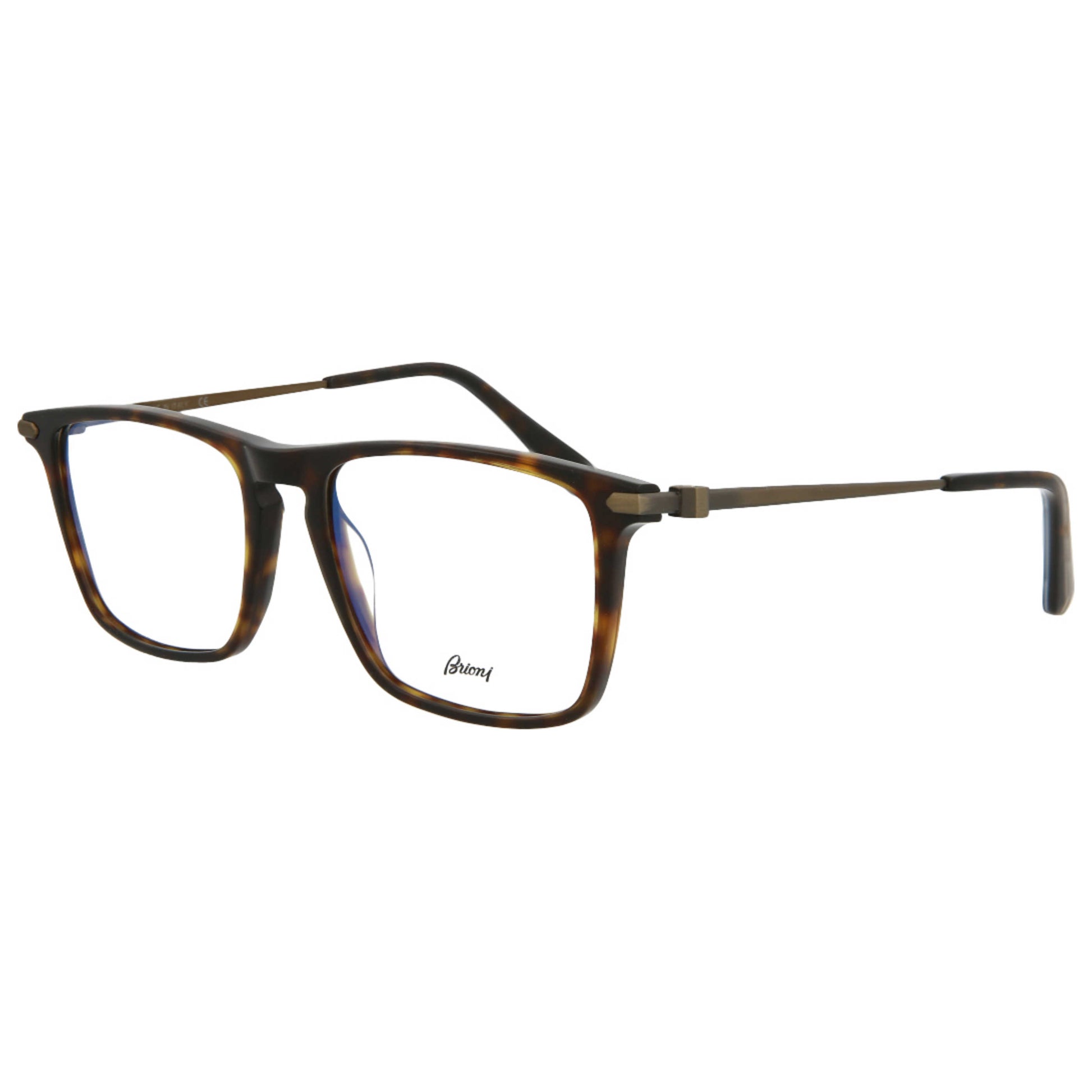 Front view of Brioni Novelty Men's Opticals BR0016O-30001158-003