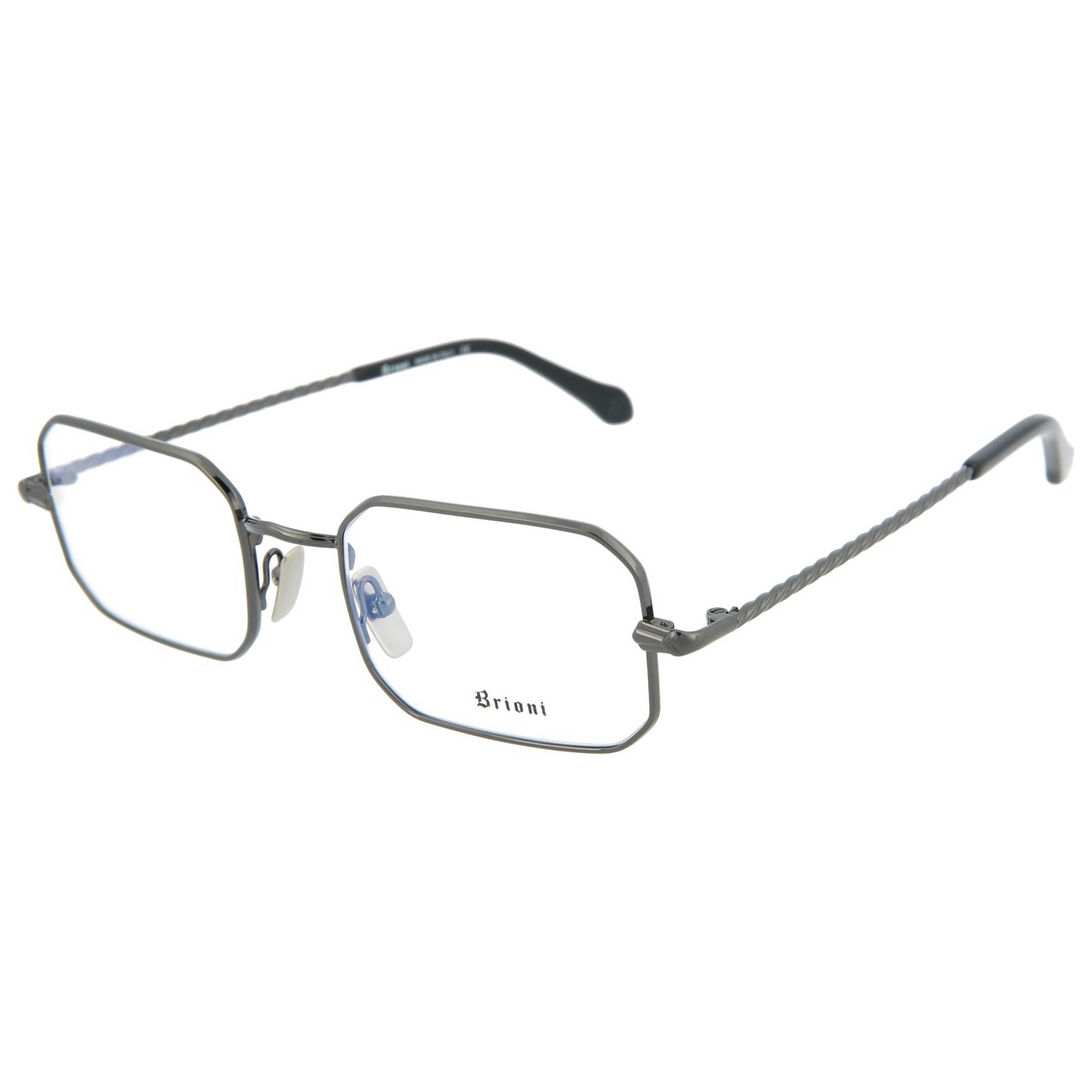 Front view of Brioni Novelty Men's Opticals BR0021O-30001411-003