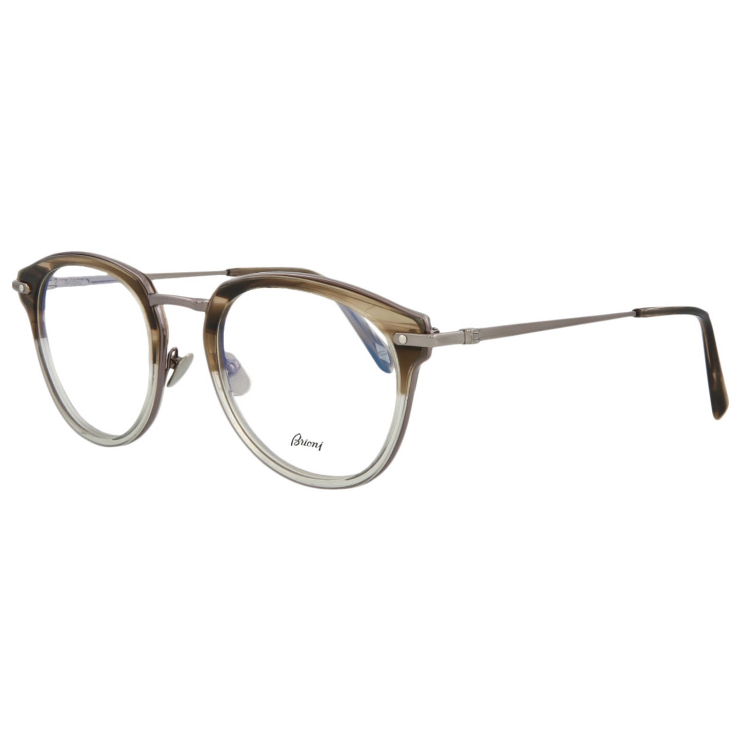 Front view of Brioni Novelty Men's Opticals BR0039O-30002502-002