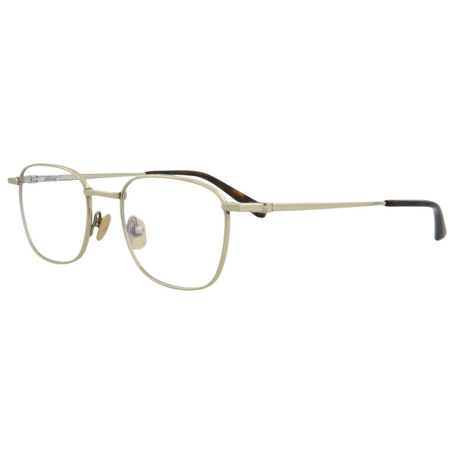 Front view of Brioni Novelty Men's Opticals BR0045O-30002505-003