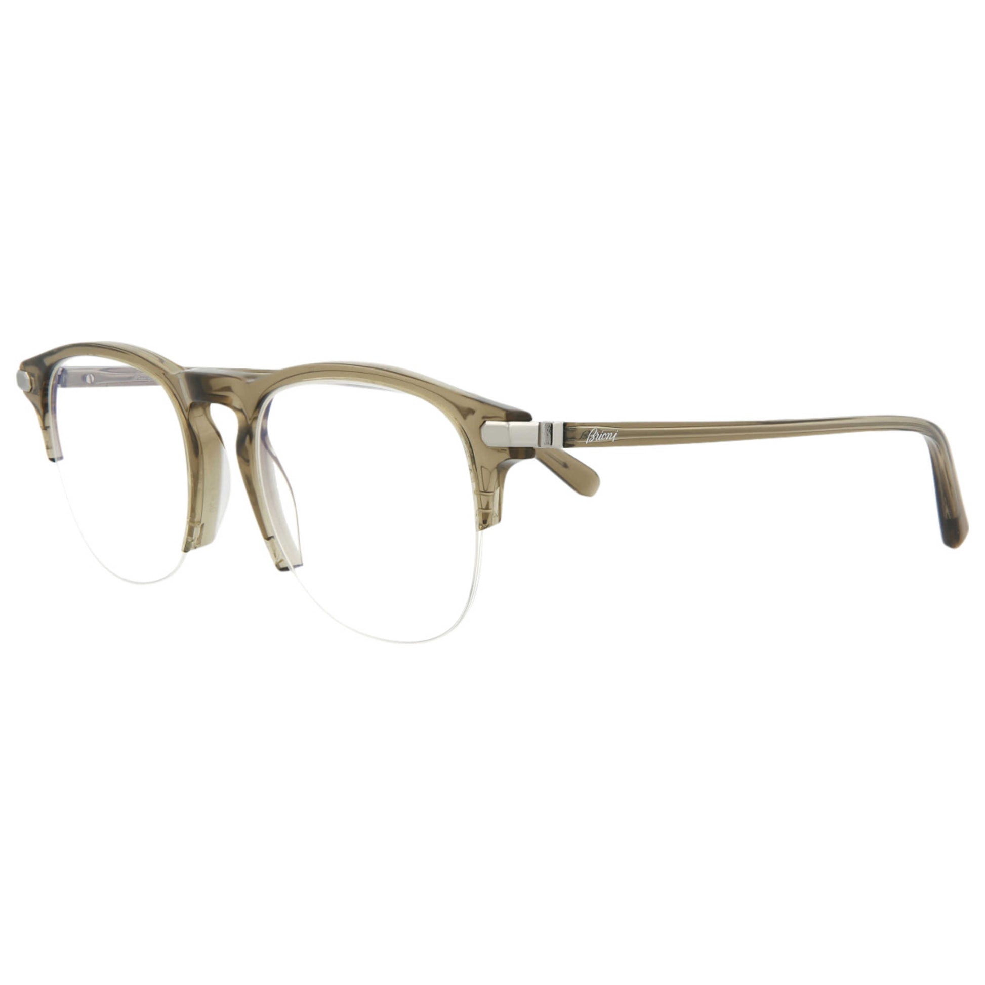 Front view of Brioni Fashion Men's Opticals BR0049O-30006157-004