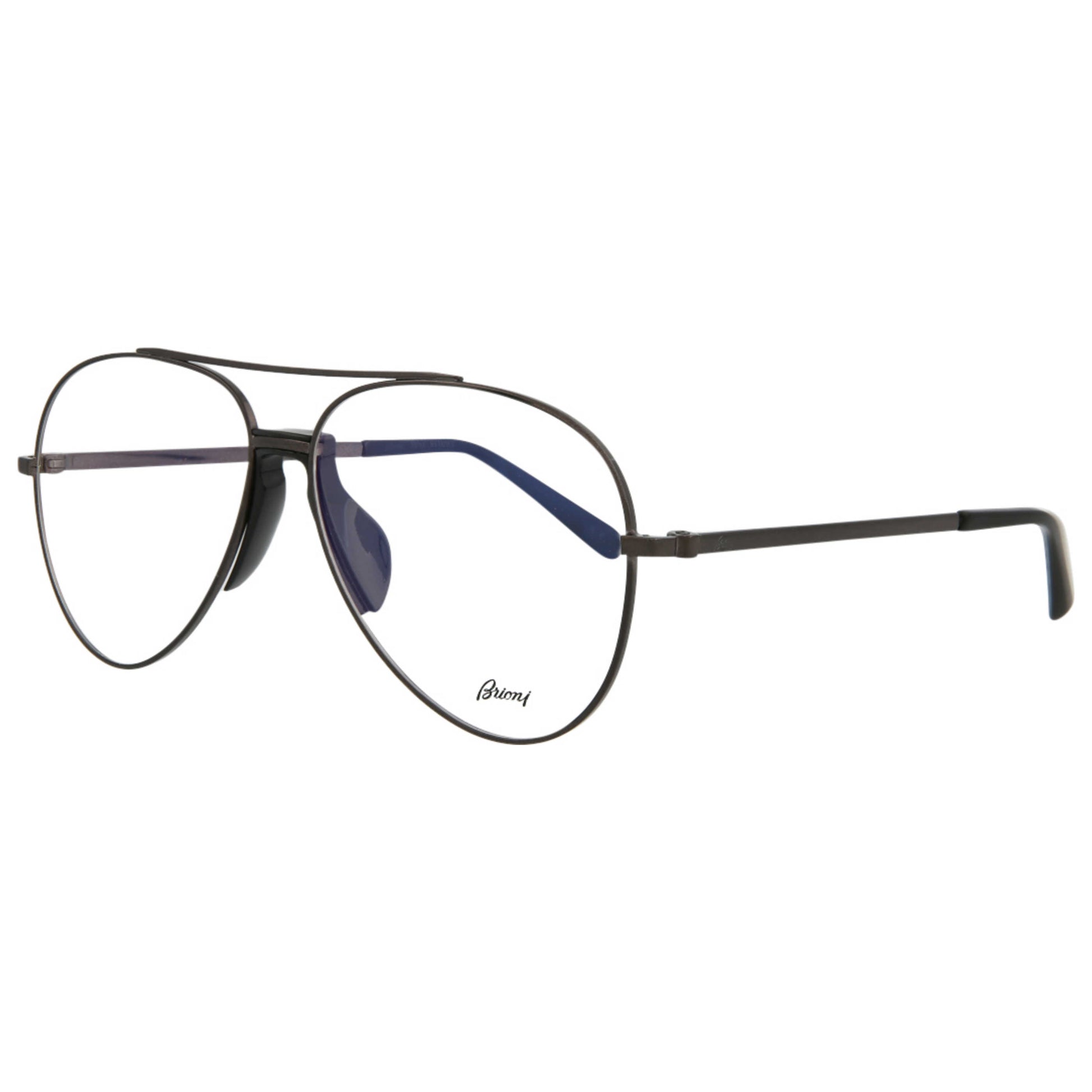 Front view of Brioni Novelty Men's Opticals BR0052O-30006161-001
