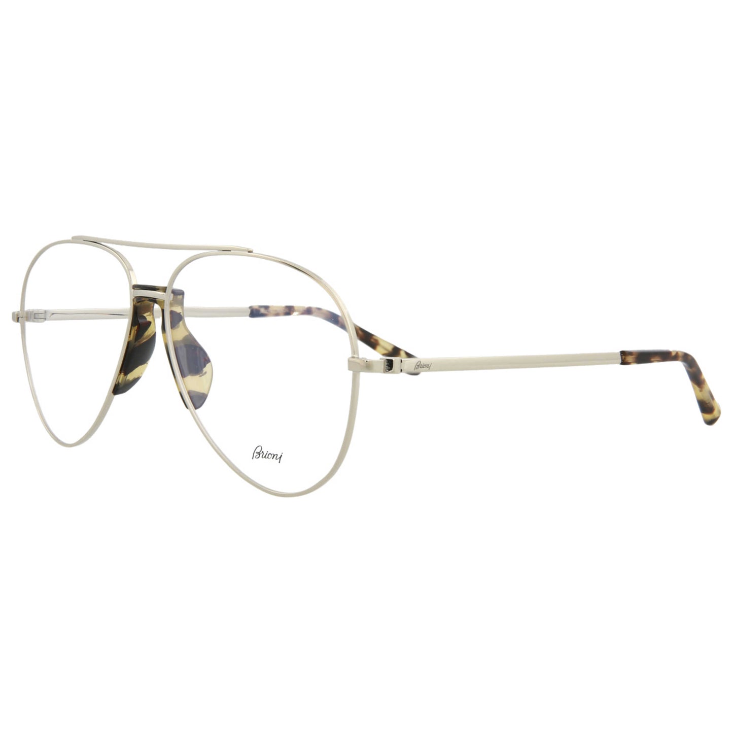 Front view of Brioni Novelty Men's Opticals BR0052O-30006161-003