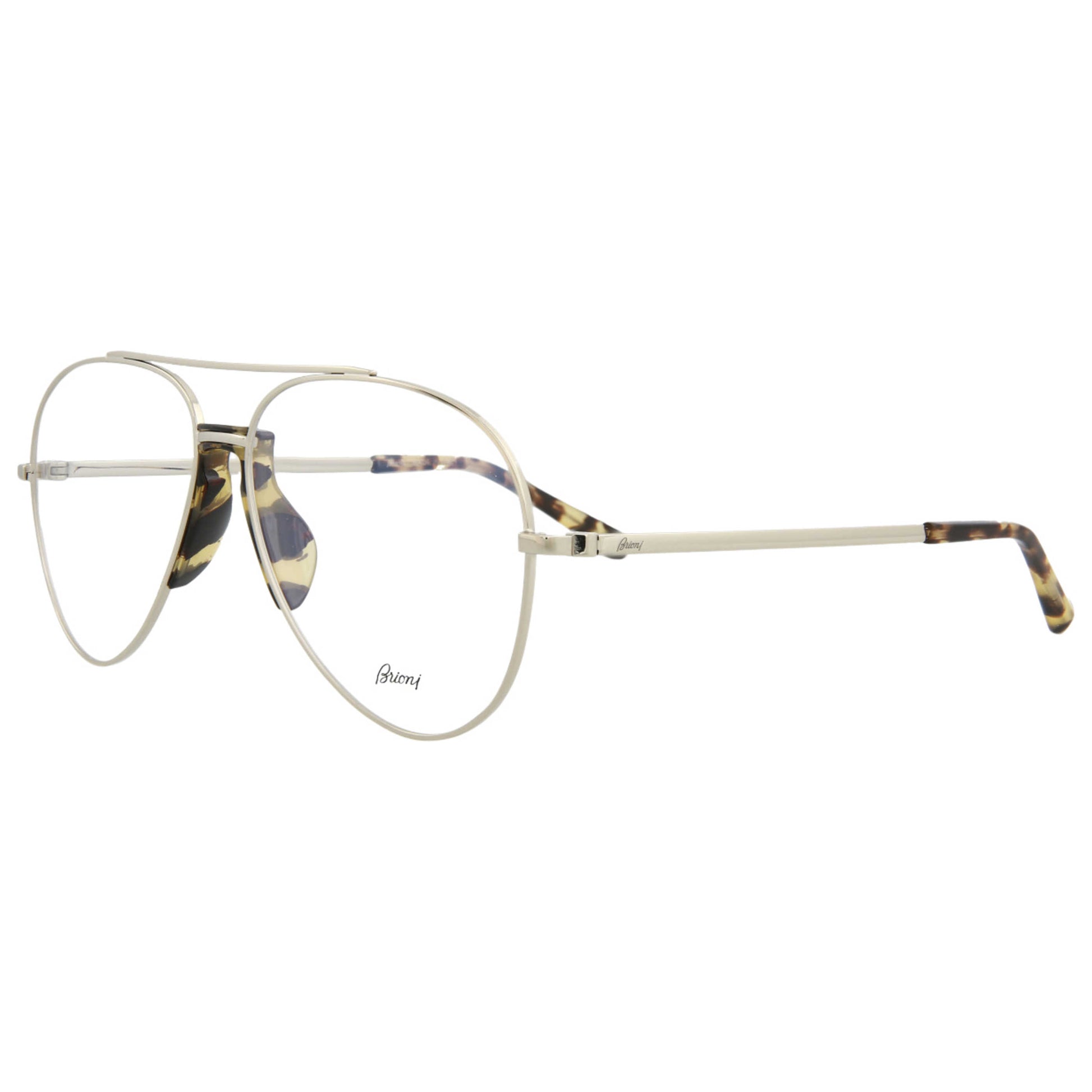 Front view of Brioni Novelty Men's Opticals BR0052O-30006161-003