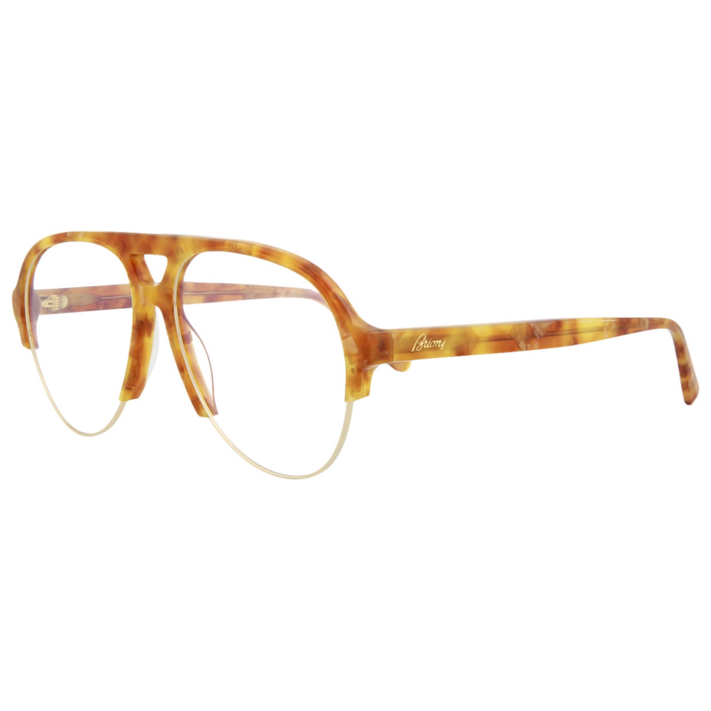 Front view of Brioni Novelty Men's Opticals BR0055O-30006159-004