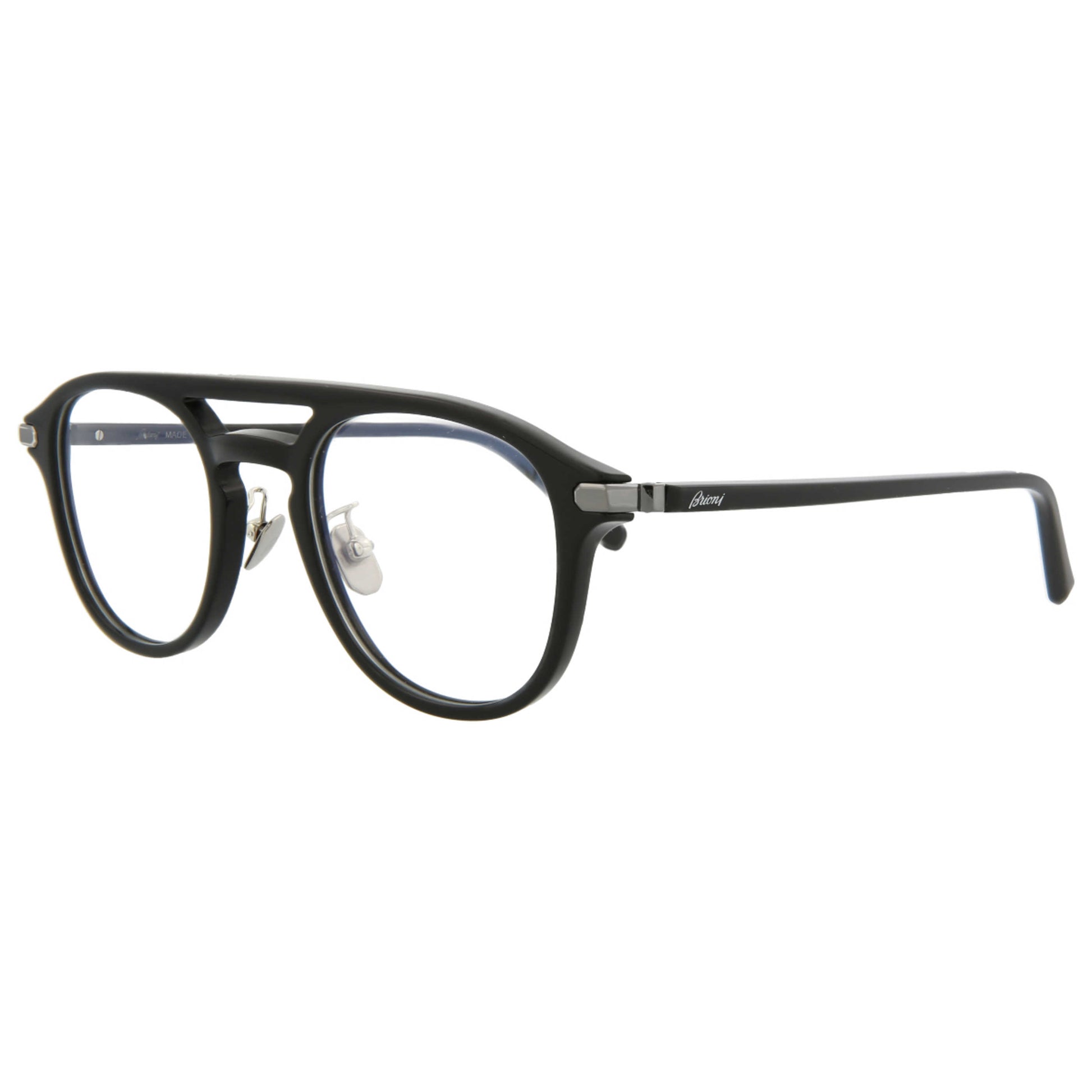 Front view of Brioni Fashion Men's Opticals BR0058O-30006451-001