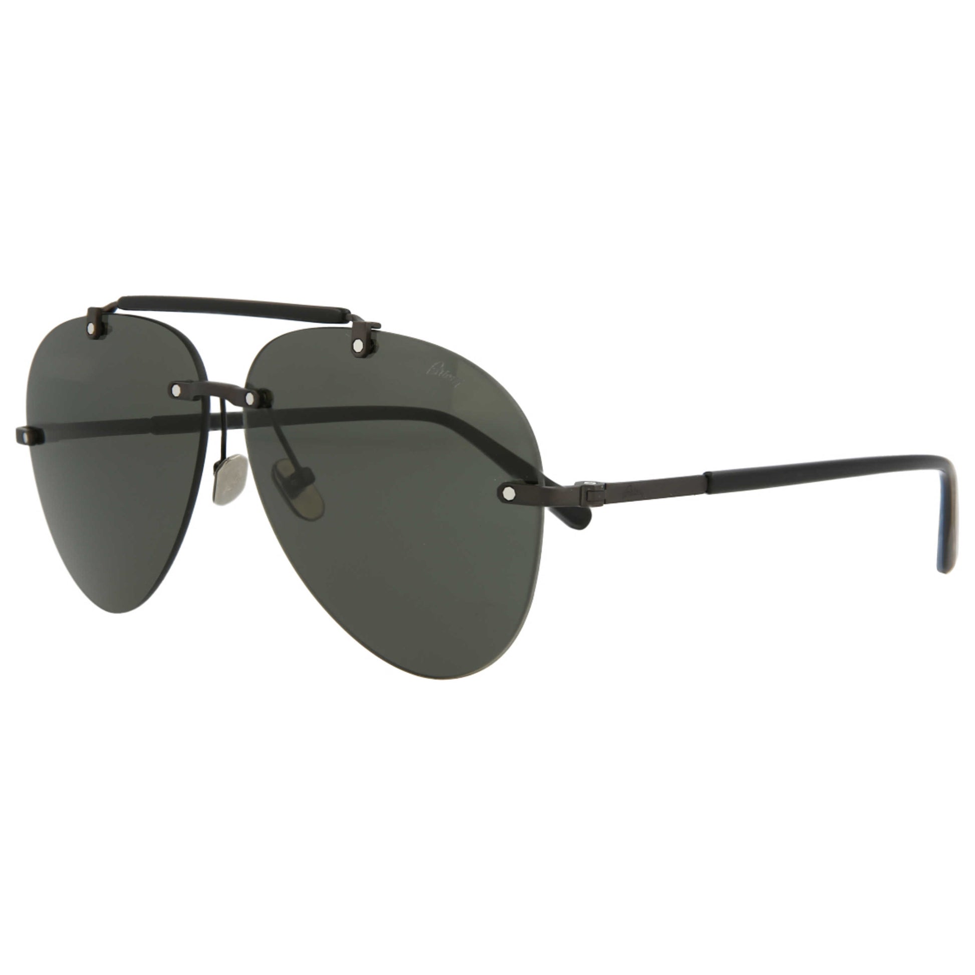 Front view of Brioni Novelty Men's Sunglasses BR0061S-30006397-001