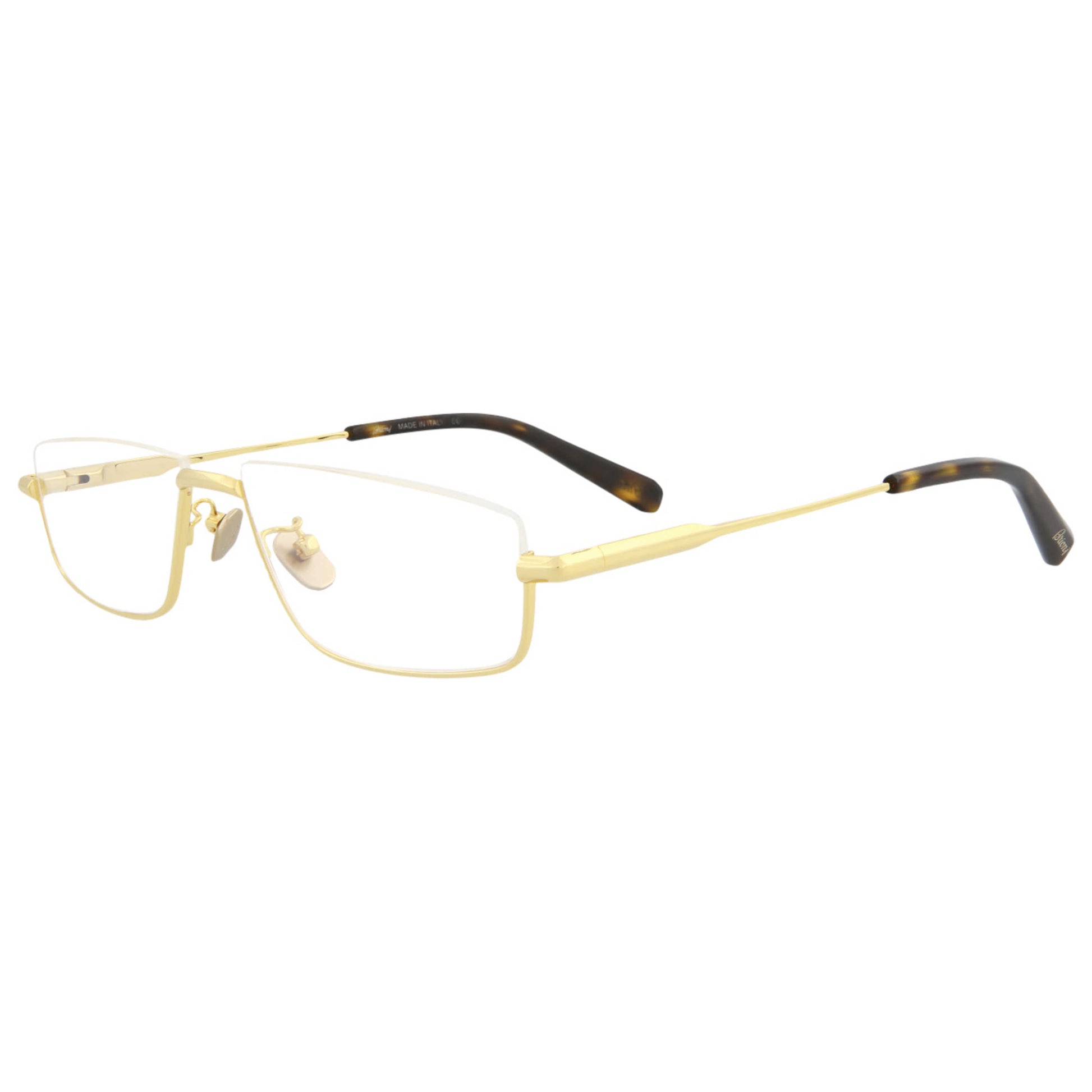 Front view of Brioni Novelty Men's Opticals BR0068O-30008084-002