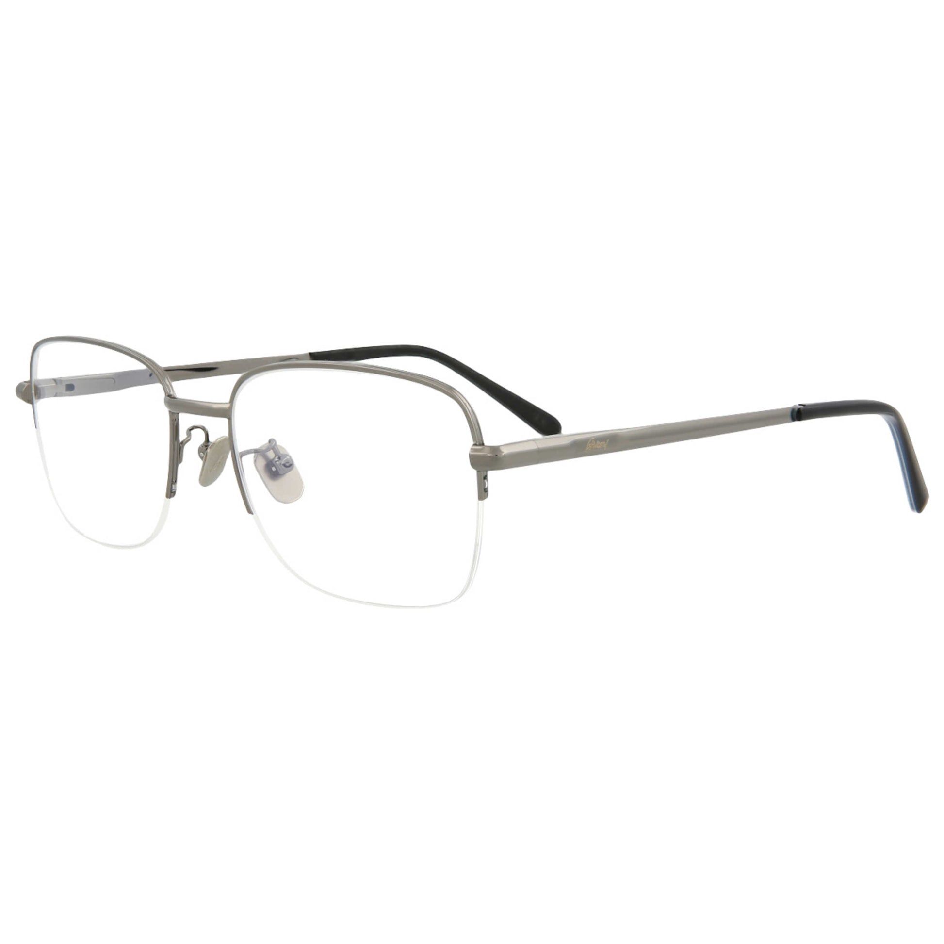 Front view of Brioni Novelty Men's Opticals BR0075O-30008715-001
