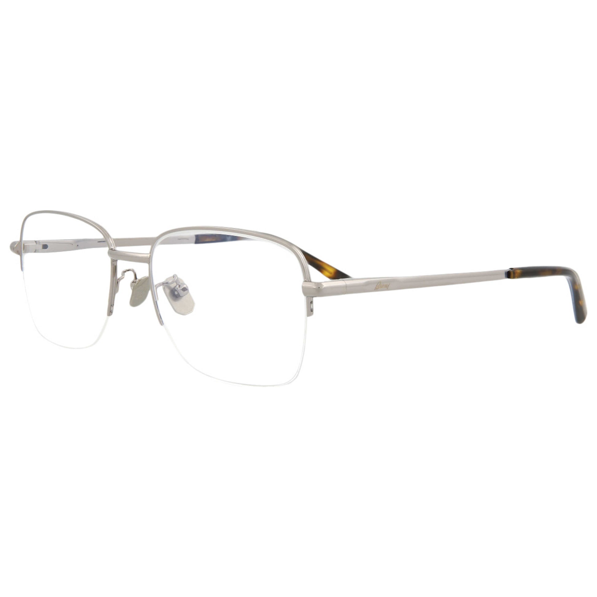 Front view of Brioni Novelty Men's Opticals BR0075O-30008715-002