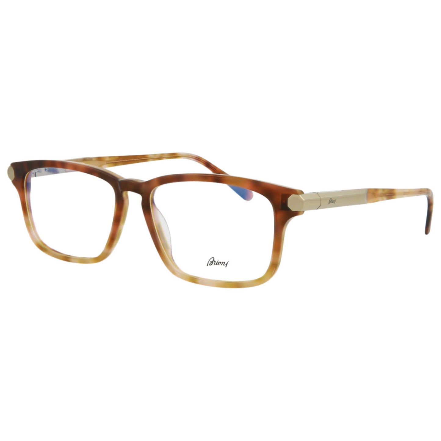 Front view of Brioni Novelty Men's Opticals BR0080O-30008720-003