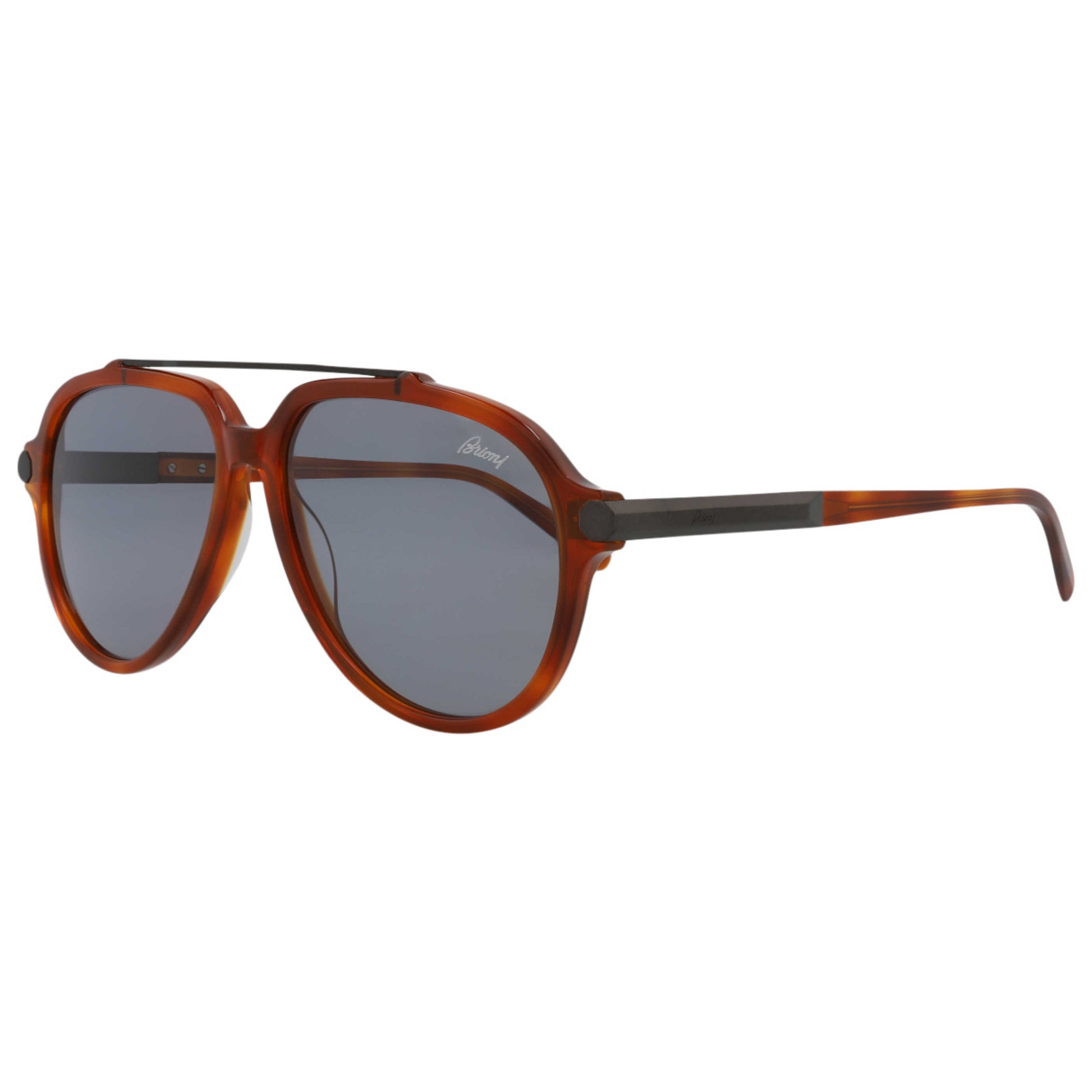 Front view of Brioni Novelty Men's Sunglasses BR0096S-30010691-003
