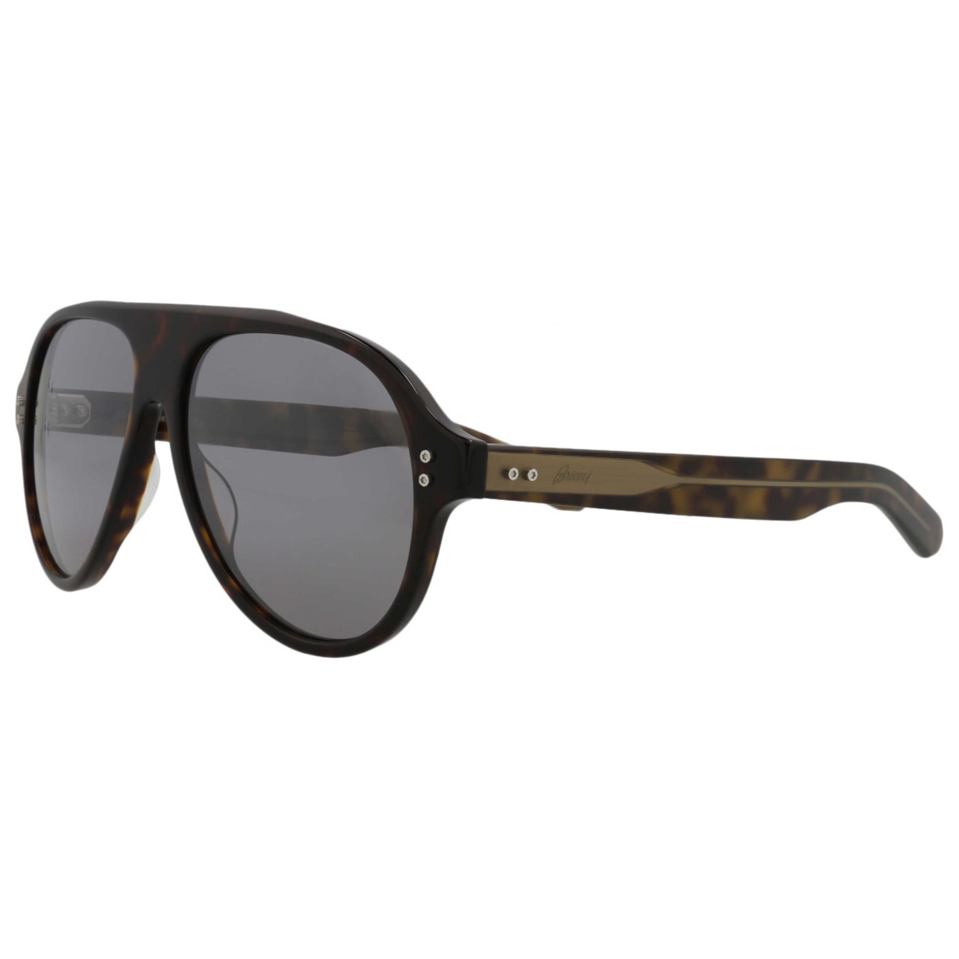 Front view of Brioni Novelty Men's Sunglasses BR0100S-30013088-002
