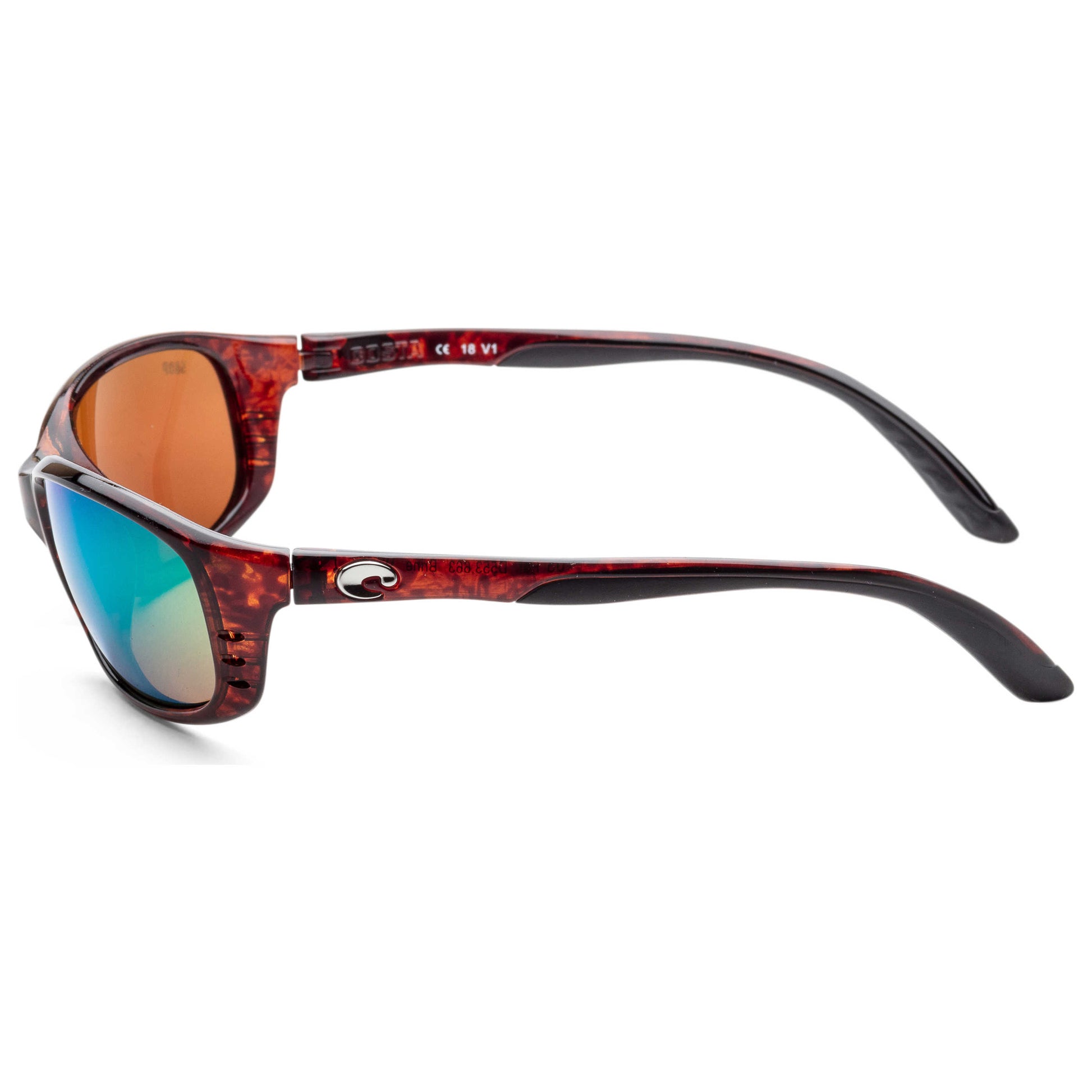 Left view of Costa del Mar Brine Unisex Sunglasses BR10OGMP